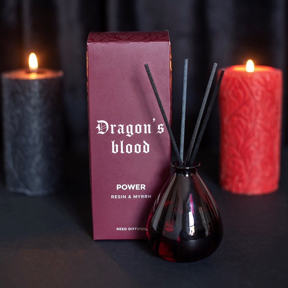 Something Different - Dragon's Blood Resin & Myrrh Reed Diffuser Oil diffuser/Aroma diffuser - Red